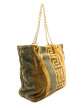 Upcycled Yves Saint Laurent Towel Bag Accessory arcadeshops.com