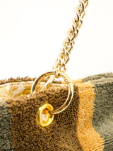 Upcycled Yves Saint Laurent Towel Bag Accessory arcadeshops.com