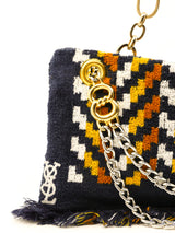 Upcycled Yves Saint Laurent Towel Bag Accessory arcadeshops.com