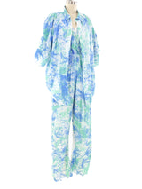 Splatter Printed Jumpsuit Ensemble Jumpsuit arcadeshops.com