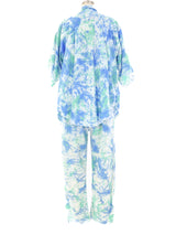 Splatter Printed Jumpsuit Ensemble Jumpsuit arcadeshops.com