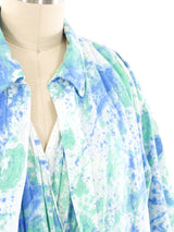 Splatter Printed Jumpsuit Ensemble Jumpsuit arcadeshops.com