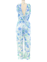 Splatter Printed Jumpsuit Ensemble Jumpsuit arcadeshops.com