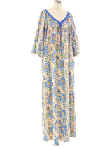 Block Printed Cotton Caftan Dress arcadeshops.com