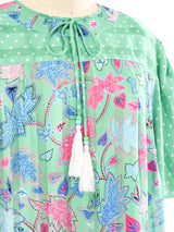 Diane Freis Printed Satin Mini Dress Dress arcadeshops.com