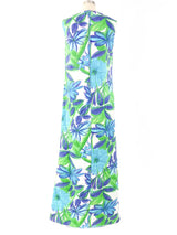 Dynasty Quilted Floral Tunic Dress arcadeshops.com