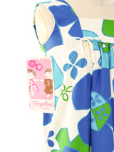 1960's Hawaiian Floral Dress Dress arcadeshops.com