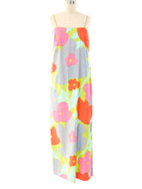 Shaheen Watercolor Floral Tank Dress Dress arcadeshops.com