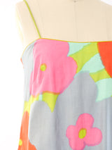 Shaheen Watercolor Floral Tank Dress Dress arcadeshops.com