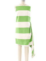 Calvin Klein Striped Sleeveless Dress Dress arcadeshops.com