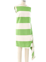 Calvin Klein Striped Sleeveless Dress Dress arcadeshops.com