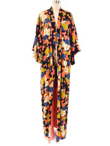 Floral Silk Kimono Jacket arcadeshops.com