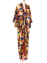 Floral Silk Kimono Jacket arcadeshops.com