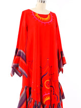 Josefa Embroidered Ruffle Dress Dress arcadeshops.com