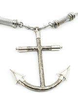 Gianfranco Ferre Anchor Pendant Necklace Accessory arcadeshops.com