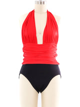 Yves Saint Laurent Halter Swimsuit Suit arcadeshops.com