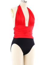 Yves Saint Laurent Halter Swimsuit Suit arcadeshops.com