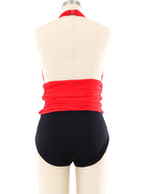 Yves Saint Laurent Halter Swimsuit Suit arcadeshops.com