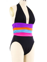 Yves Saint Laurent Halter Swimsuit Suit arcadeshops.com