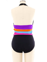 Yves Saint Laurent Halter Swimsuit Suit arcadeshops.com