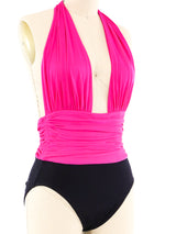 Yves Saint Laurent Halter Swimsuit Suit arcadeshops.com