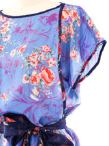Giorgio di Sant'Angelo Floral Printed Silk Ensemble Suit arcadeshops.com
