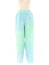 Art to Wear Tie Dye Silk Pants Bottom arcadeshops.com