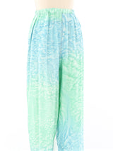 Art to Wear Tie Dye Silk Pants Bottom arcadeshops.com