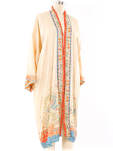 1920's Pongee Silk Robe Jacket arcadeshops.com