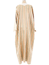 Metallic Striped Moroccan Robe Jacket arcadeshops.com