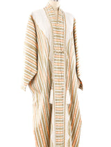 Metallic Striped Moroccan Robe Jacket arcadeshops.com