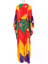 Judith Ann Embellished Tie Dye Caftan Dress arcadeshops.com
