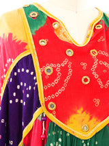 Judith Ann Embellished Tie Dye Caftan Dress arcadeshops.com