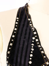 1970's Love Melody Embellished Denim Bralette Top arcadeshops.com