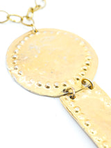 Alexis Kirk Oversized Fringed Pendant Necklace Accessory arcadeshops.com