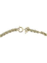 Goldtone Flame Pendant Accessory arcadeshops.com