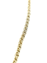 Goldtone Flame Pendant Accessory arcadeshops.com