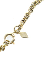 Goldtone Flame Pendant Accessory arcadeshops.com