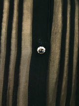 Albert Nipon Black Pleated Chiffon Dress Dress arcadeshops.com