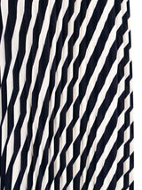 Valentino Pleated Stripe Palazzo Pants Bottom arcadeshops.com