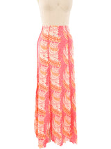 Stephen Burrows Fringe Maxi Skirt Bottom arcadeshops.com