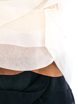 Gianfranco Ferre Deconstructed Banded Mini Dress Dress arcadeshops.com