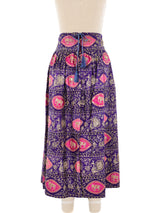 Embellished Silk Indian Skirt Bottom arcadeshops.com