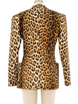 Jean Paul Gaultier Leopard Printed Jacket Jacket arcadeshops.com