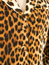 Jean Paul Gaultier Leopard Printed Jacket Jacket arcadeshops.com