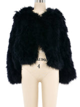 Marabou Feather Jacket Jacket arcadeshops.com