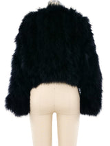 Marabou Feather Jacket Jacket arcadeshops.com