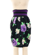 Byblos Floral Mixed Print Crop Top Ensemble Suit arcadeshops.com