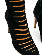 Alaia Suede Knee High Boots, 38 Accessory arcadeshops.com