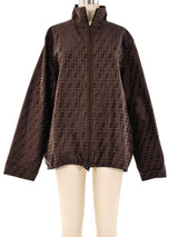 Fendi Zucca Logo Windbreaker Jacket arcadeshops.com